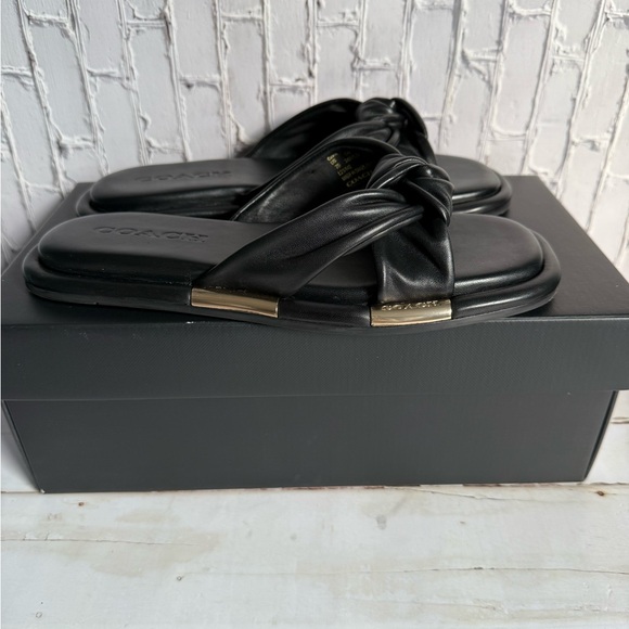 Price is firm Coach Brooklyn Sandal - Picture 1 of 6